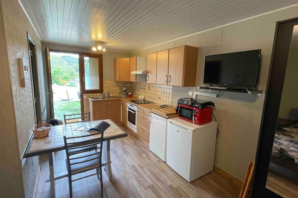 Maisonnette Studio Jardinet Gréoux-les-Bains Exterior foto